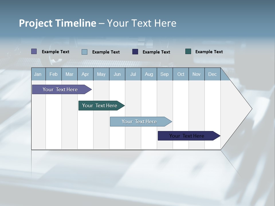 Objects Commercial Plant PowerPoint Template