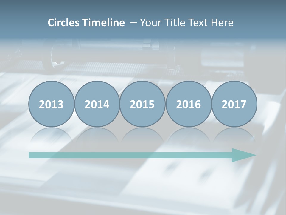Objects Commercial Plant PowerPoint Template