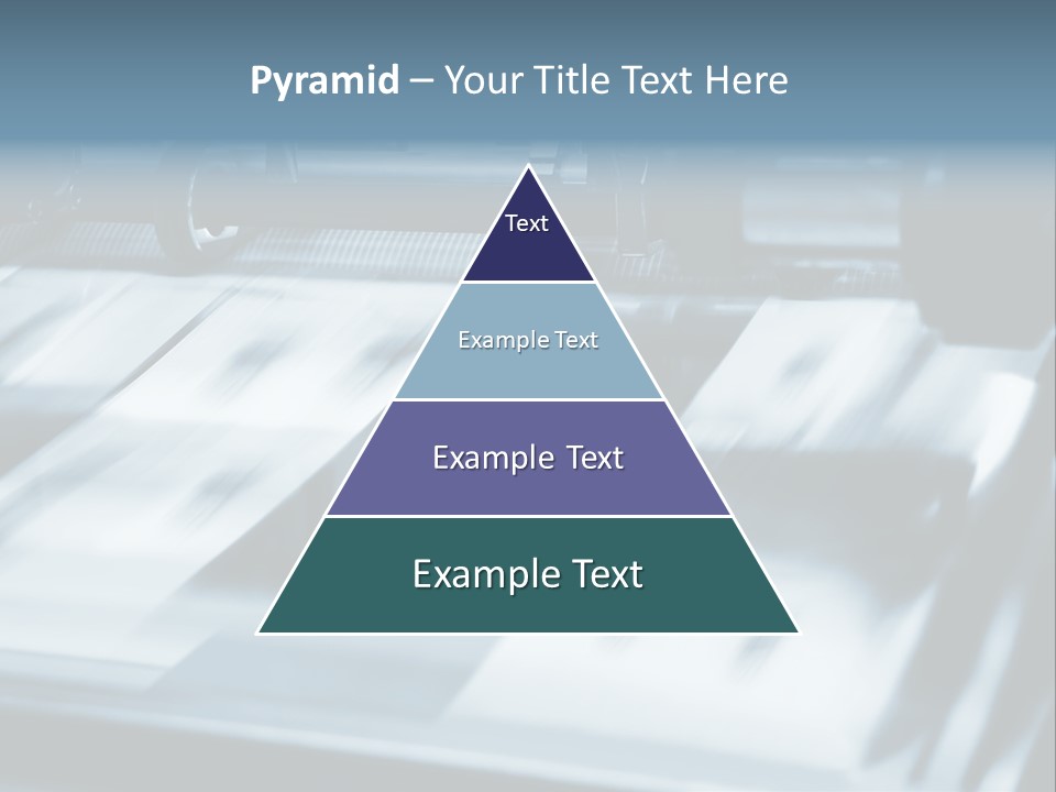Objects Commercial Plant PowerPoint Template