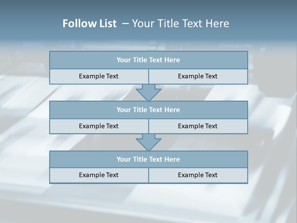 Objects Commercial Plant PowerPoint Template