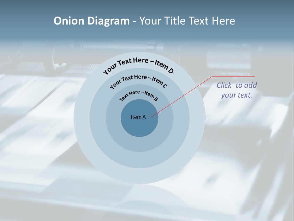 Objects Commercial Plant PowerPoint Template