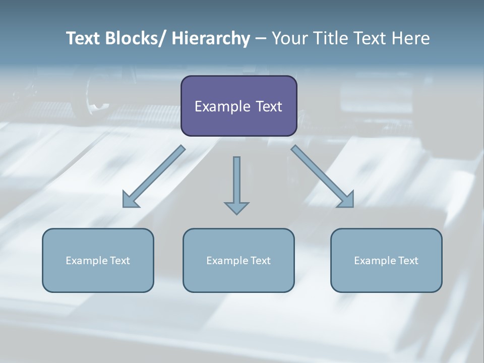 Objects Commercial Plant PowerPoint Template