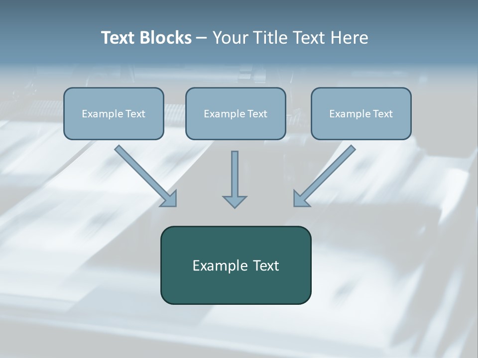 Objects Commercial Plant PowerPoint Template