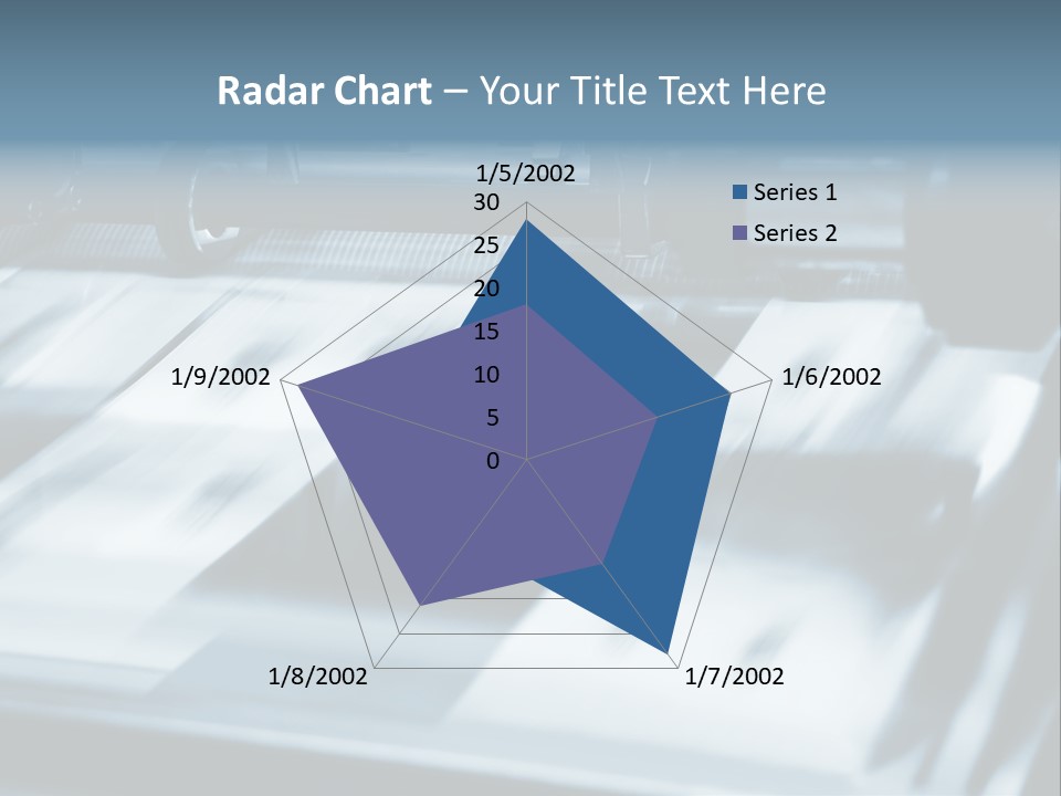 Objects Commercial Plant PowerPoint Template