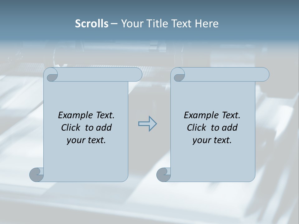 Objects Commercial Plant PowerPoint Template