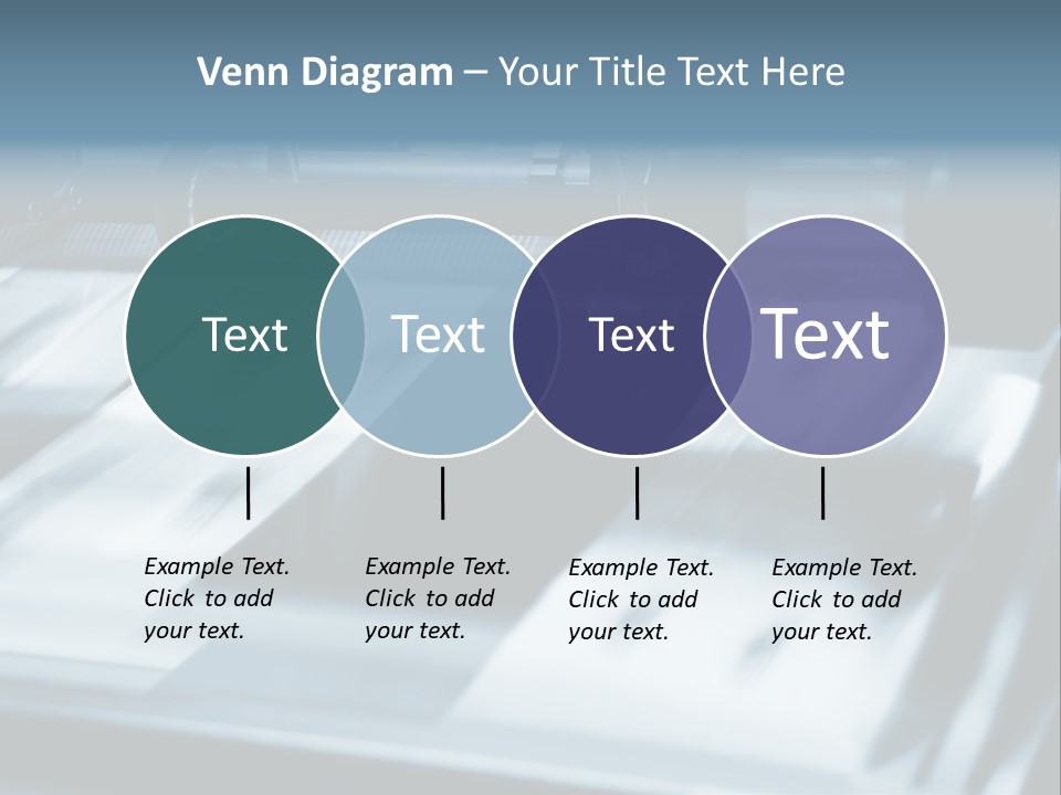 Objects Commercial Plant PowerPoint Template