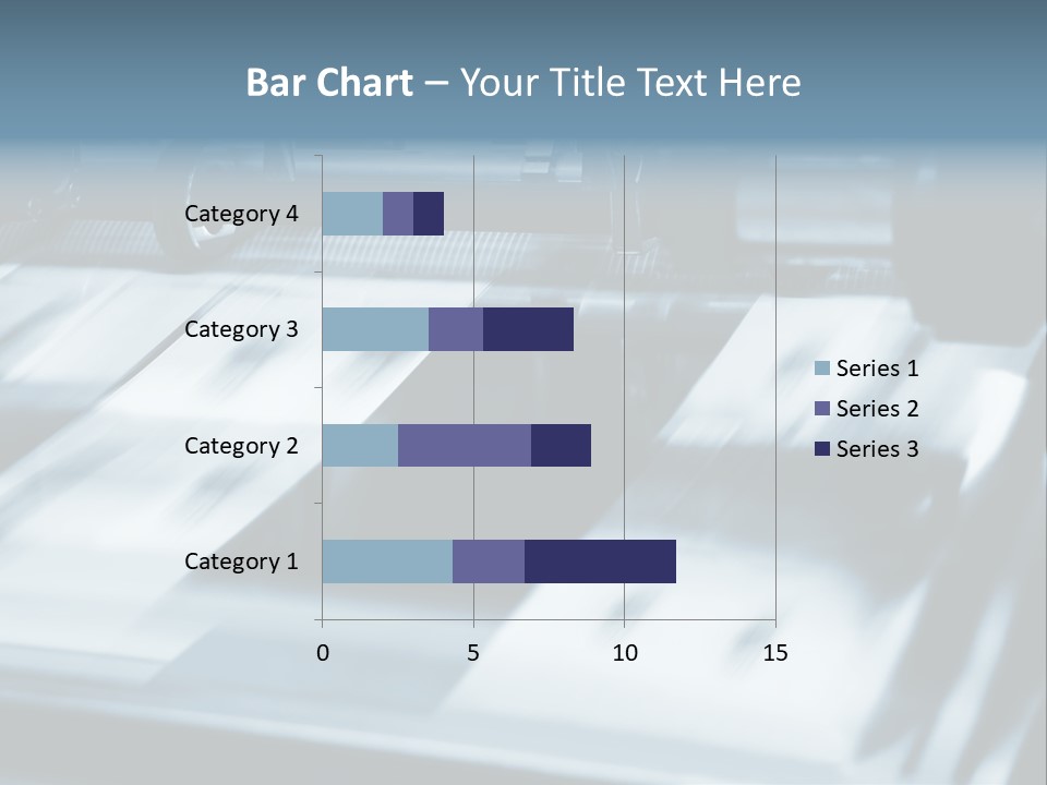 Objects Commercial Plant PowerPoint Template
