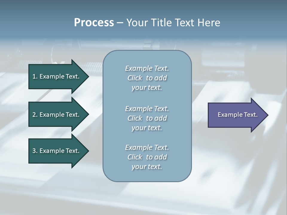 Objects Commercial Plant PowerPoint Template