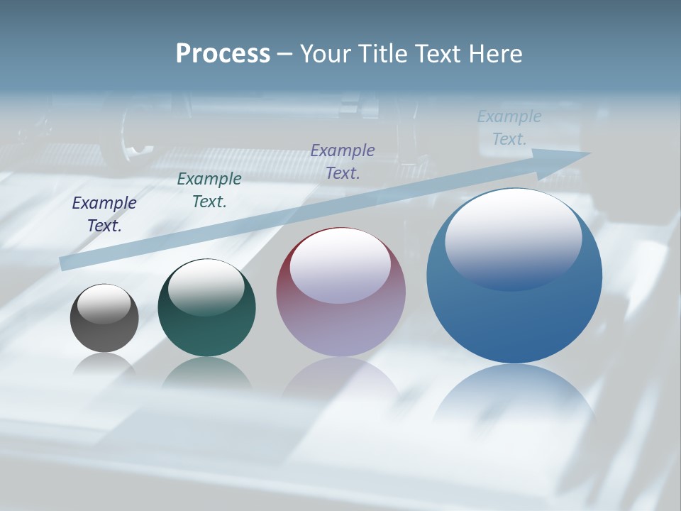Objects Commercial Plant PowerPoint Template