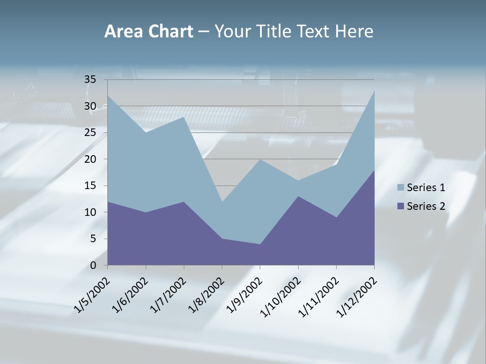 Objects Commercial Plant PowerPoint Template