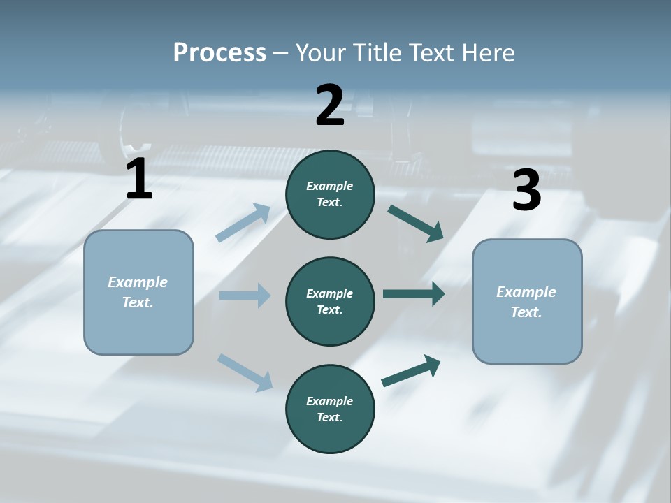 Objects Commercial Plant PowerPoint Template