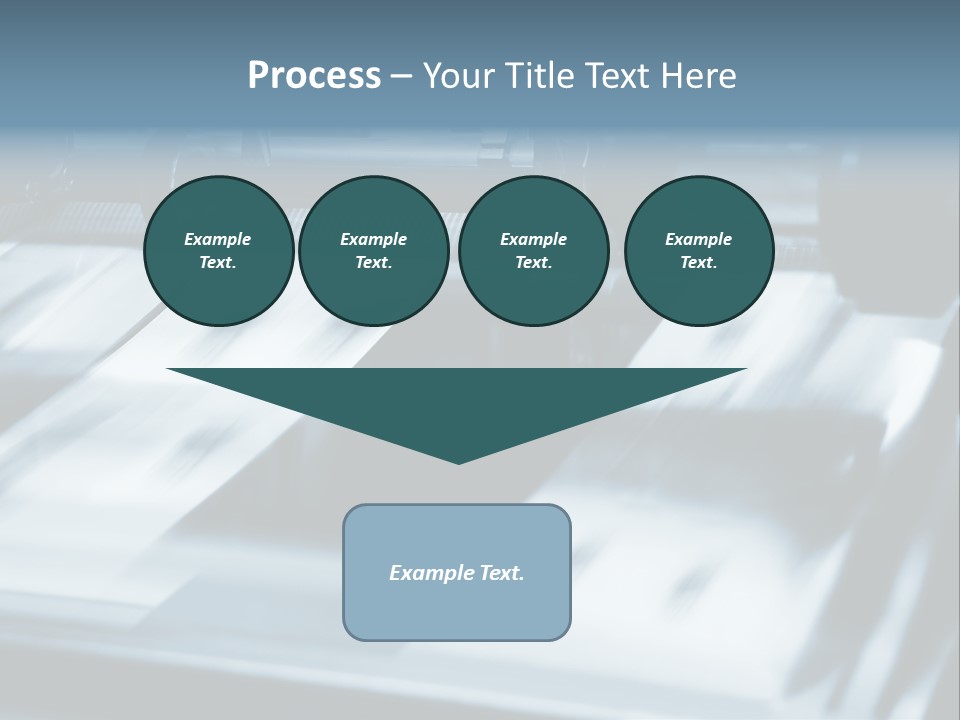Objects Commercial Plant PowerPoint Template