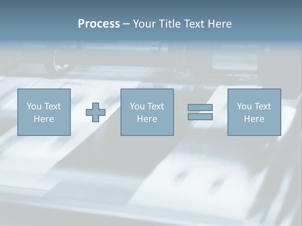 Objects Commercial Plant PowerPoint Template