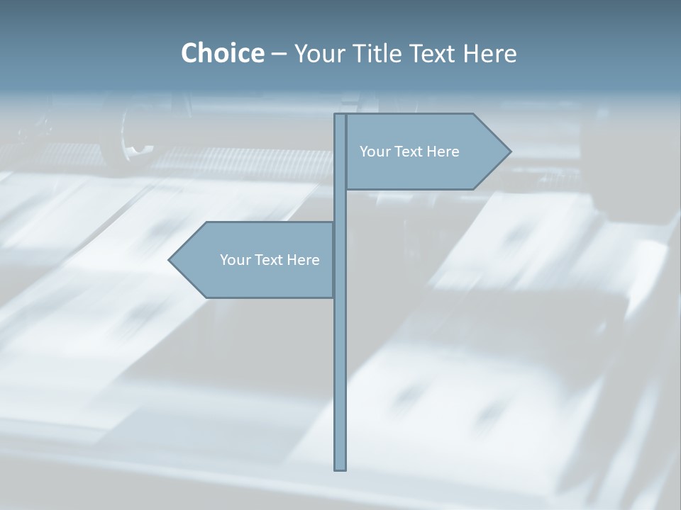 Objects Commercial Plant PowerPoint Template