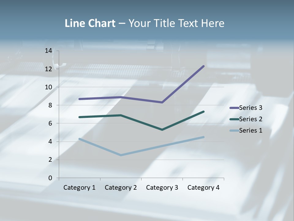 Objects Commercial Plant PowerPoint Template