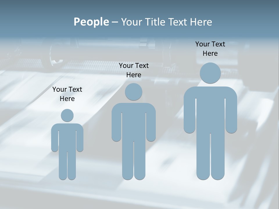 Objects Commercial Plant PowerPoint Template