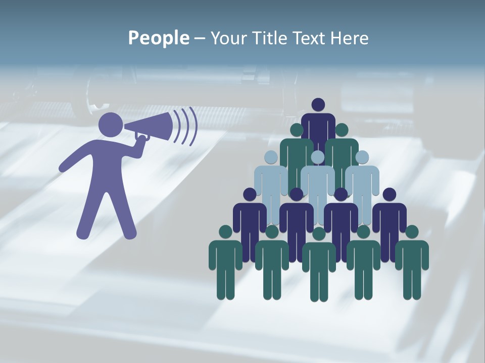 Objects Commercial Plant PowerPoint Template