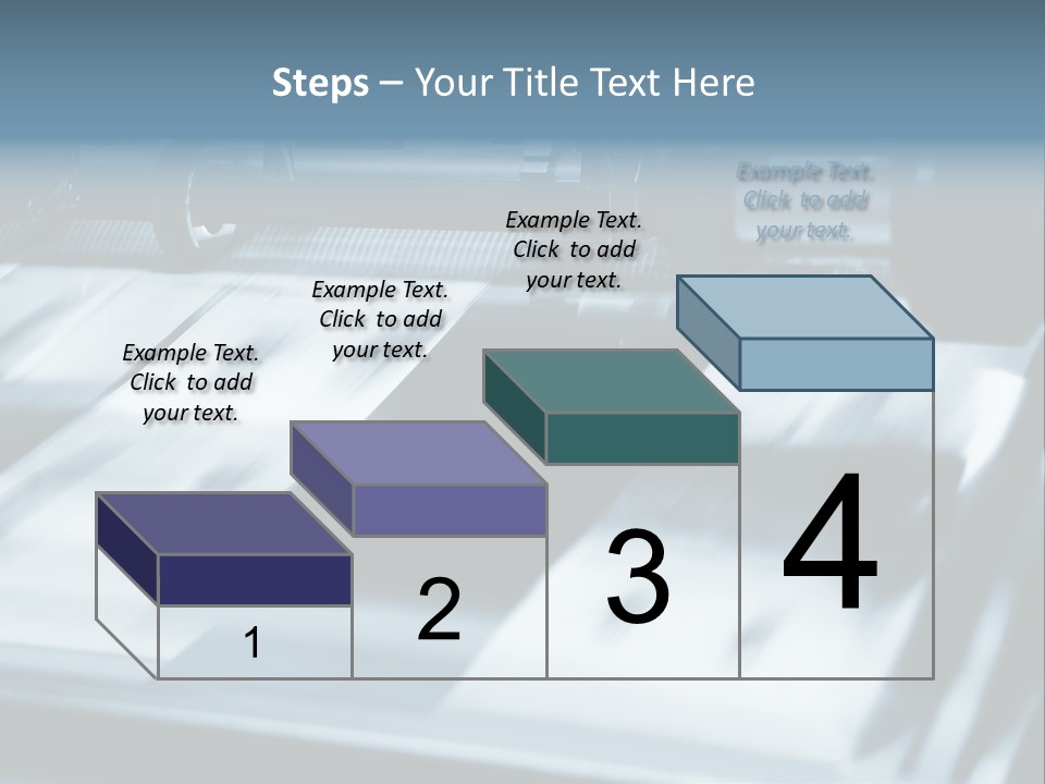 Objects Commercial Plant PowerPoint Template