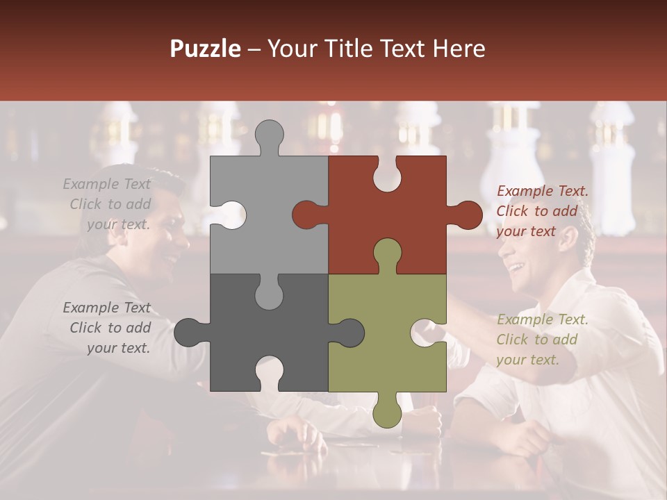 Club Horizontal Relaxation PowerPoint Template