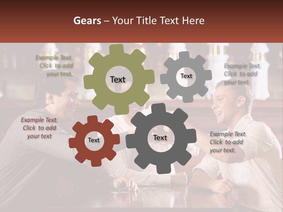 Club Horizontal Relaxation PowerPoint Template