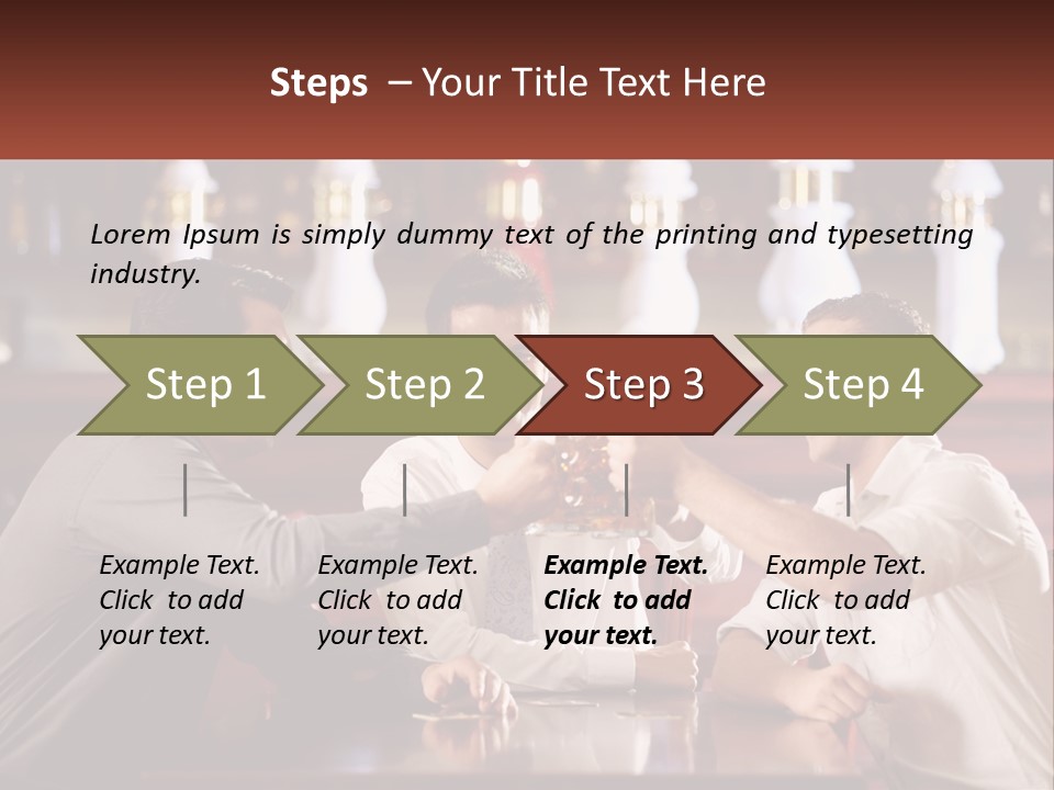 Club Horizontal Relaxation PowerPoint Template