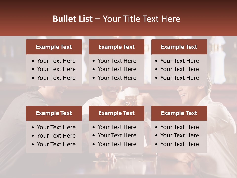Club Horizontal Relaxation PowerPoint Template