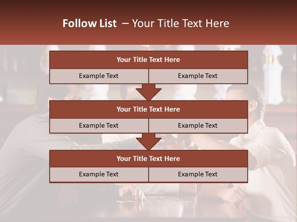 Club Horizontal Relaxation PowerPoint Template