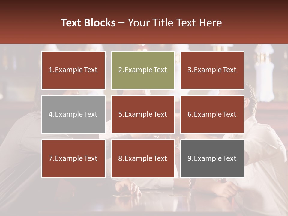 Club Horizontal Relaxation PowerPoint Template