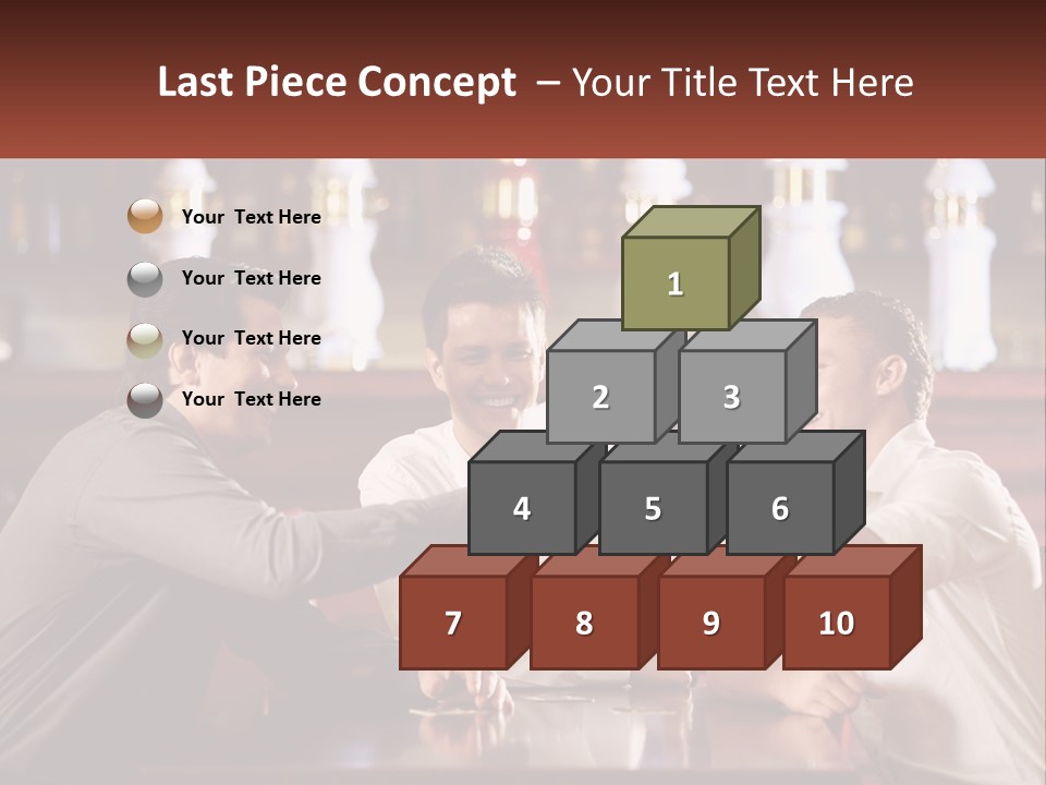 Club Horizontal Relaxation PowerPoint Template