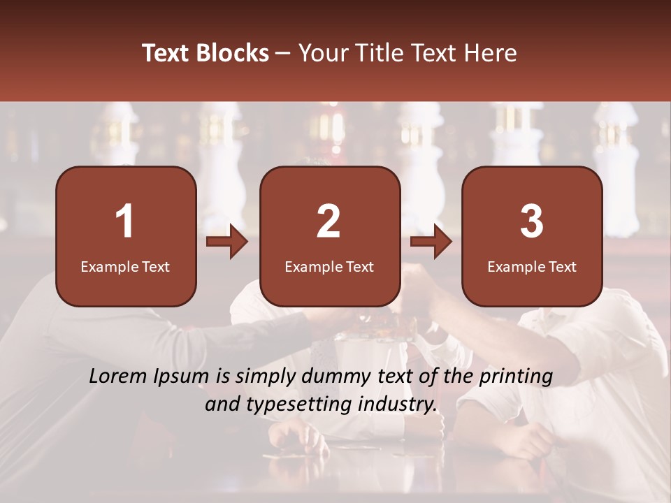 Club Horizontal Relaxation PowerPoint Template