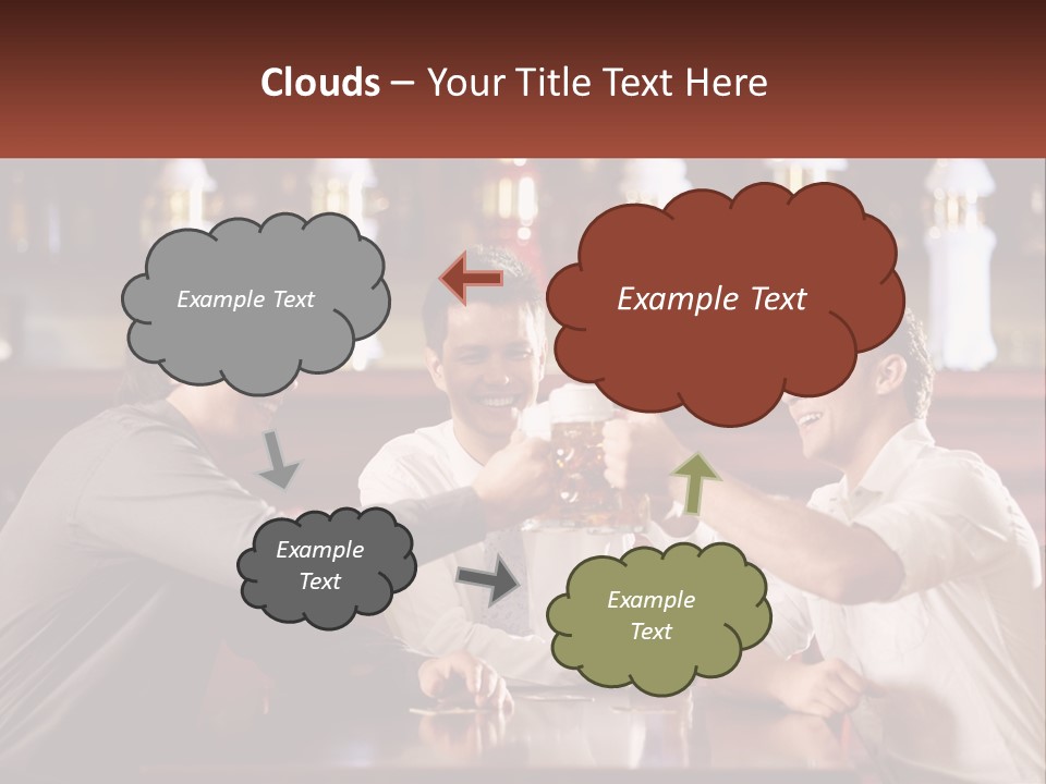 Club Horizontal Relaxation PowerPoint Template
