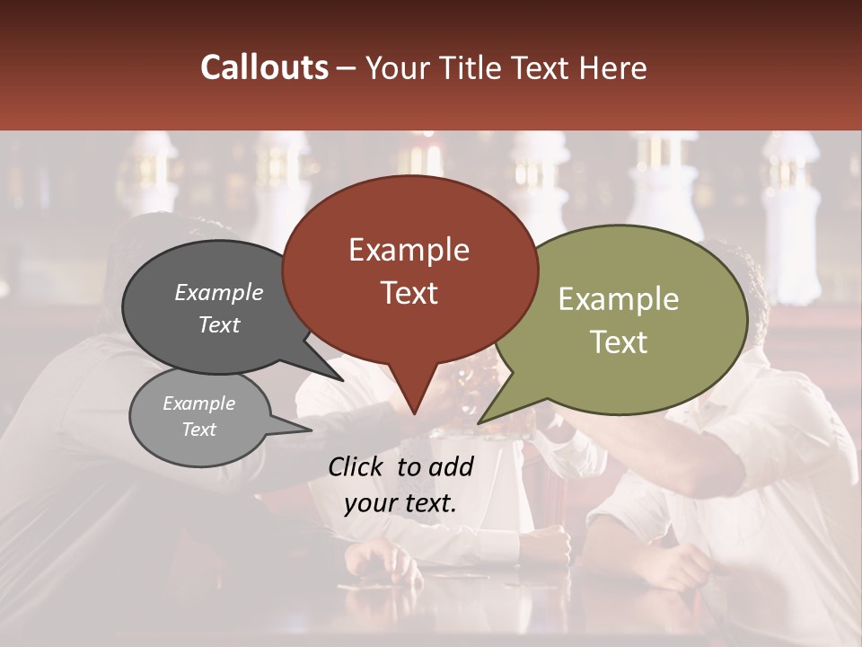 Club Horizontal Relaxation PowerPoint Template