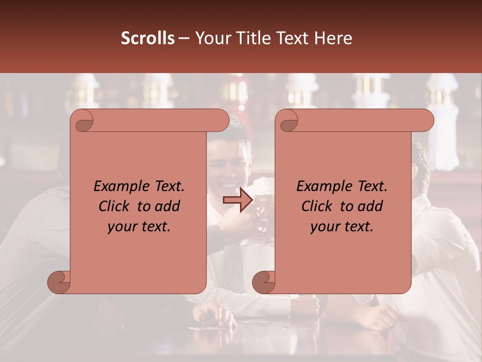 Club Horizontal Relaxation PowerPoint Template