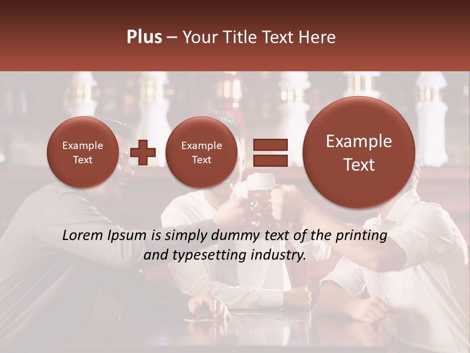 Club Horizontal Relaxation PowerPoint Template