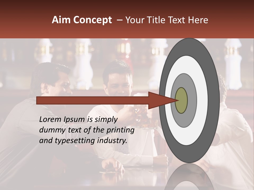 Club Horizontal Relaxation PowerPoint Template