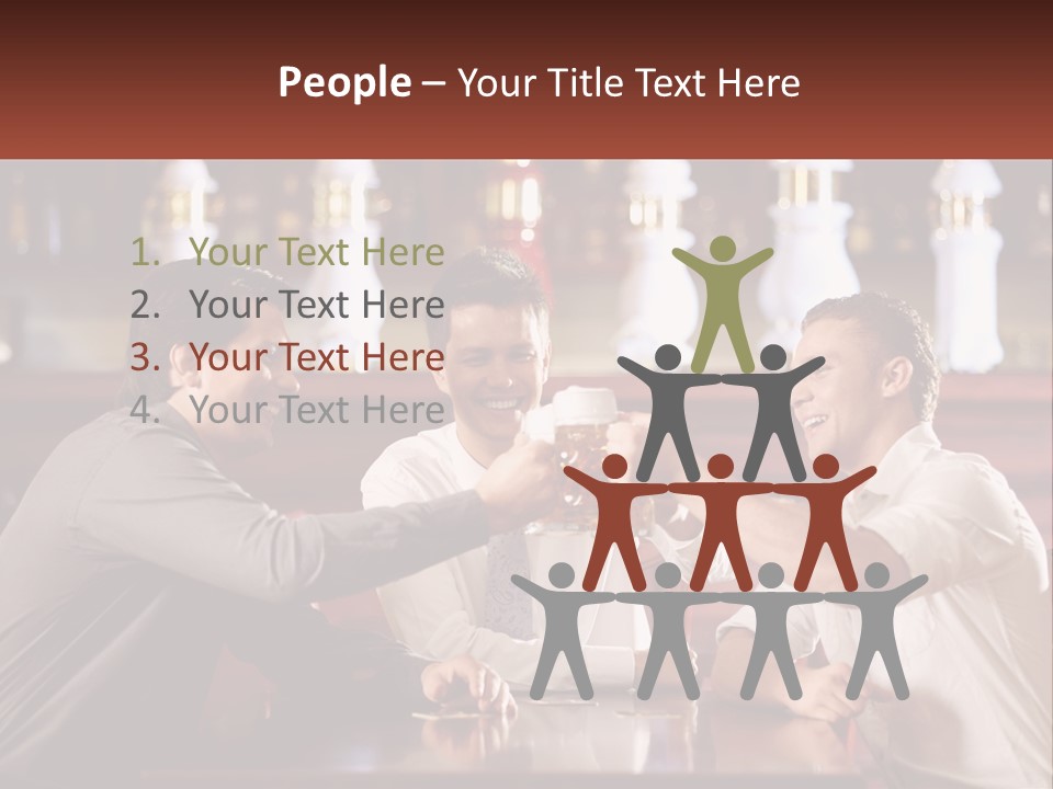 Club Horizontal Relaxation PowerPoint Template