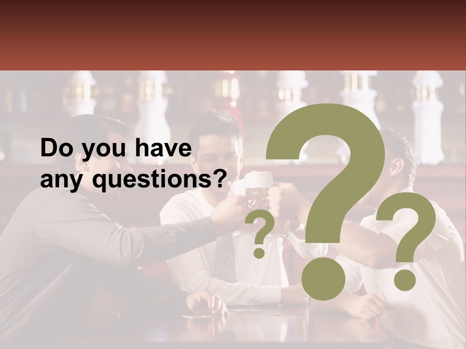 Club Horizontal Relaxation PowerPoint Template