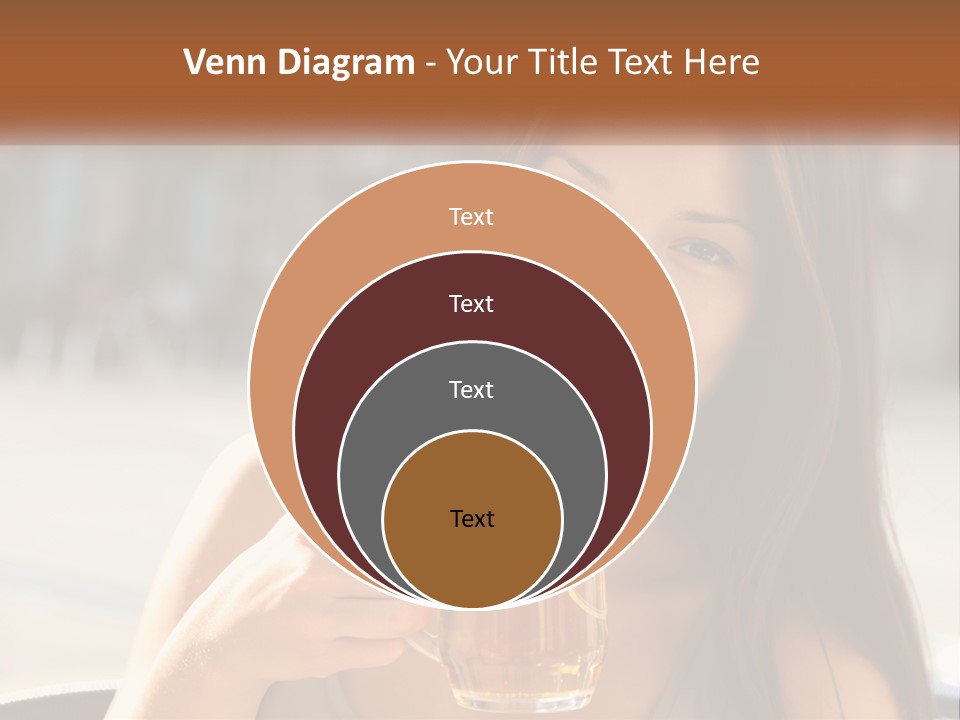 Lady City Camera PowerPoint Template