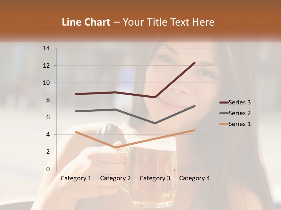 Lady City Camera PowerPoint Template