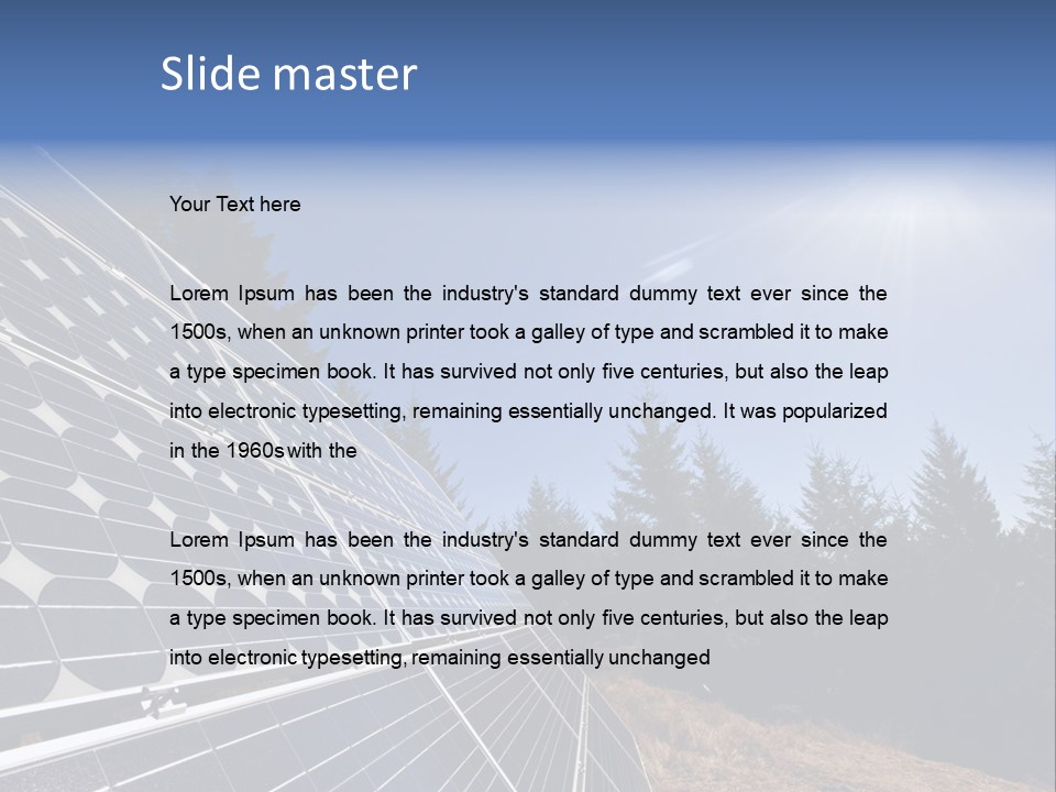 Exterior House Resources PowerPoint Template