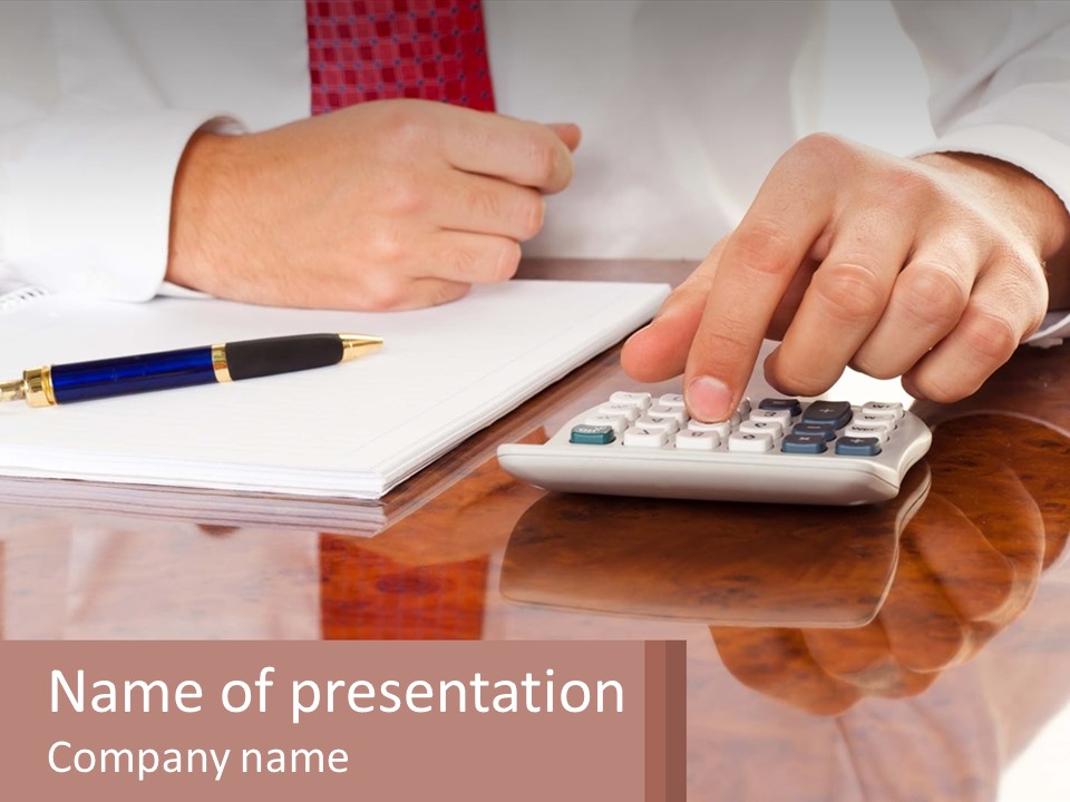 Payments Company Sheet PowerPoint Template