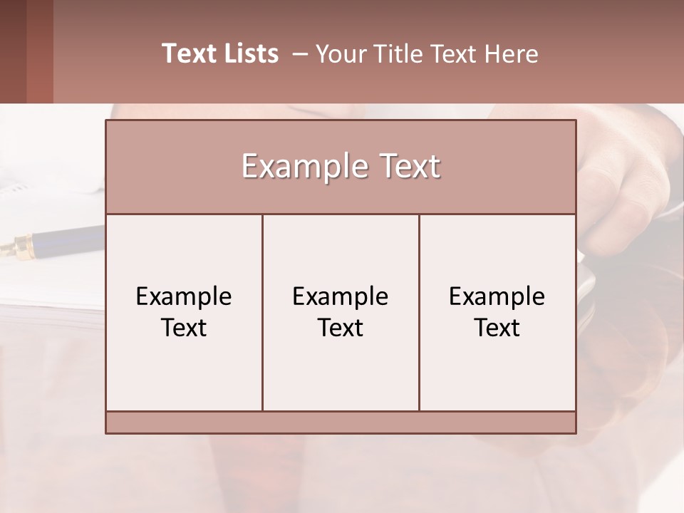 Payments Company Sheet PowerPoint Template