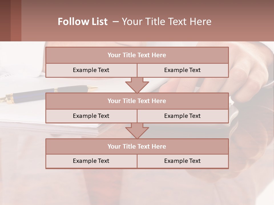 Payments Company Sheet PowerPoint Template