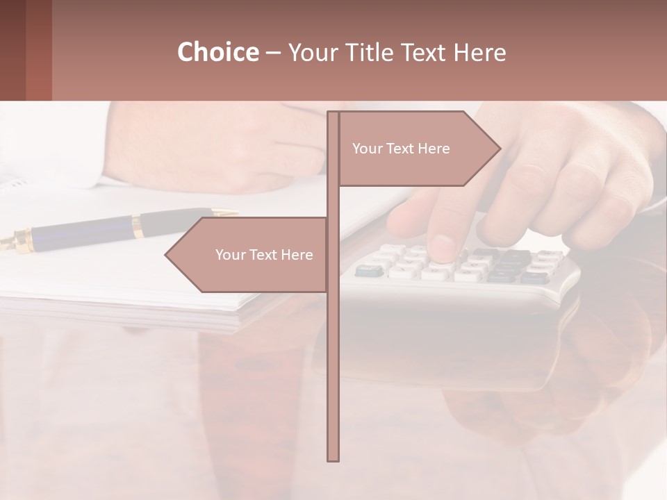 Payments Company Sheet PowerPoint Template
