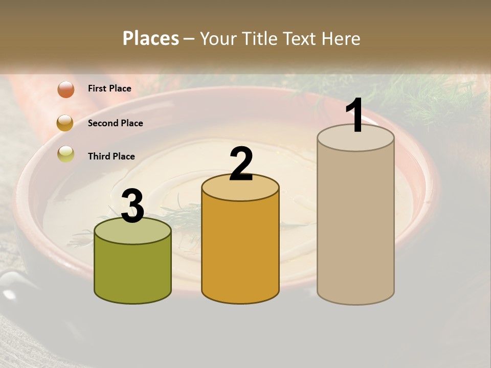 Health Isolated Cream PowerPoint Template