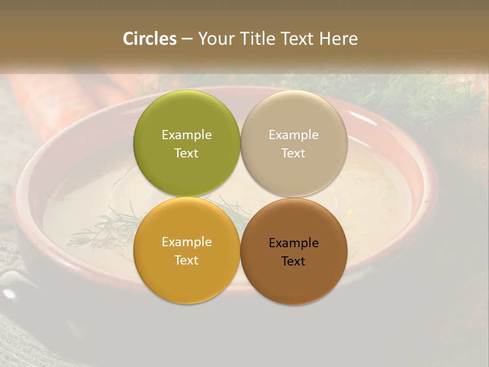 Health Isolated Cream PowerPoint Template
