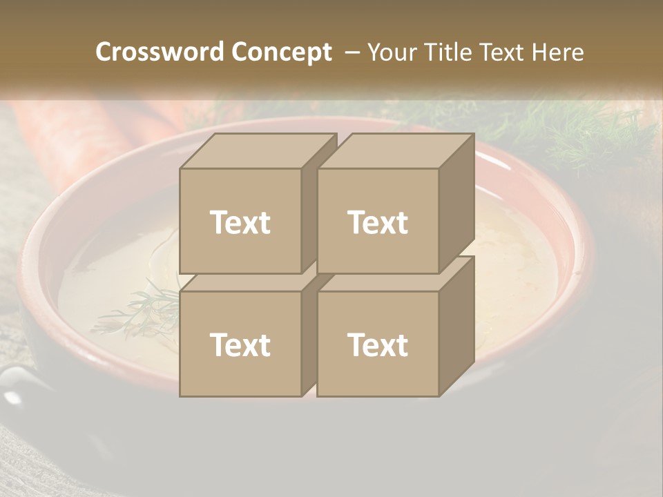 Health Isolated Cream PowerPoint Template