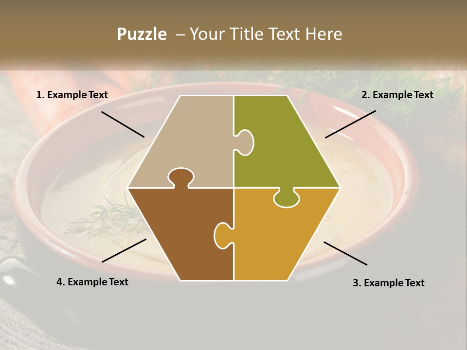 Health Isolated Cream PowerPoint Template