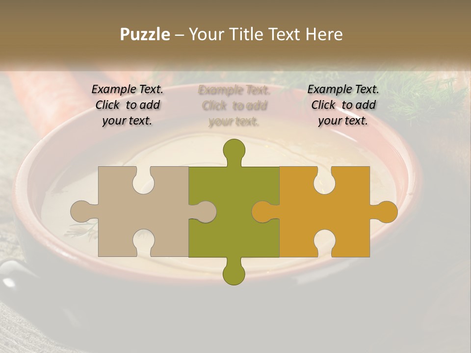 Health Isolated Cream PowerPoint Template