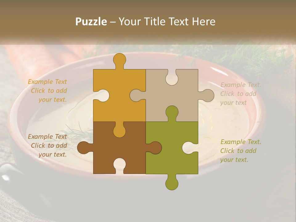 Health Isolated Cream PowerPoint Template